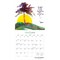 Live with Intention | 2026 7 x 14 Inch (Hanging) Monthly Mini Wall Calendar | Featuring the Artwork of Renee Locks